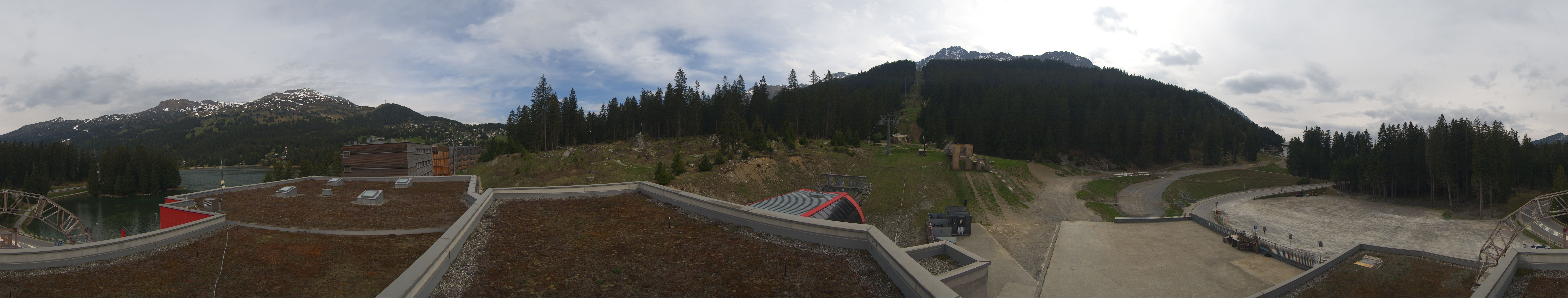 Archiv Foto Webcam Talstation Rothorn Gondelbahn Lenzerheide