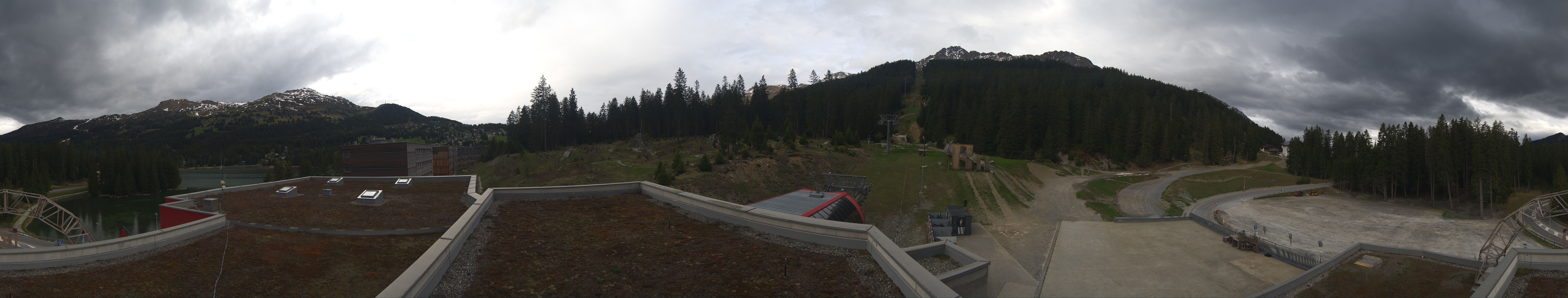 Archiv Foto Webcam Talstation Rothorn Gondelbahn Lenzerheide
