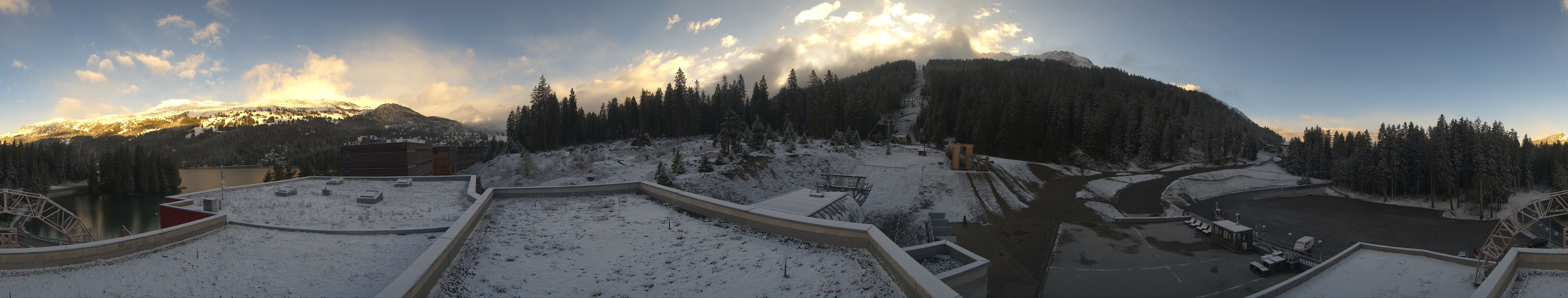 Archived image Webcam Base Station Rothorn Gondola Lenzerheide