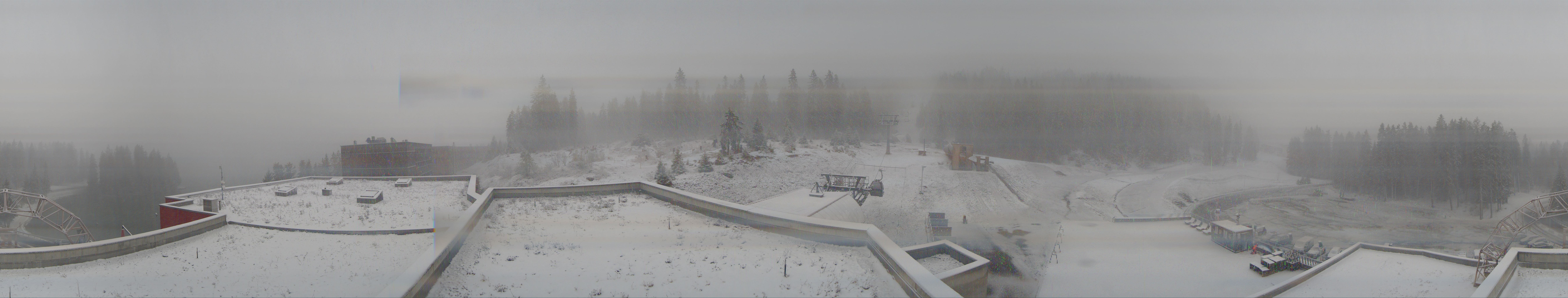 Archived image Webcam Base Station Rothorn Gondola Lenzerheide