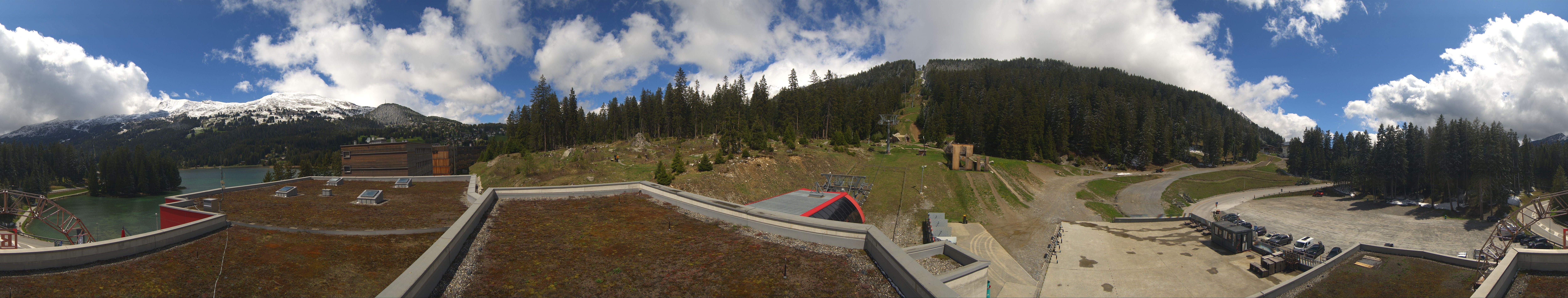 Archived image Webcam Base Station Rothorn Gondola Lenzerheide