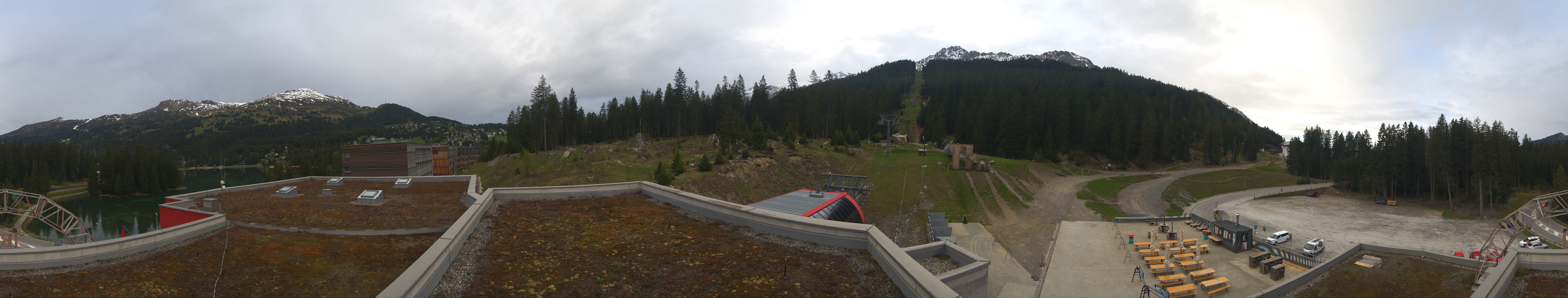 Archiv Foto Webcam Talstation Rothorn Gondelbahn Lenzerheide