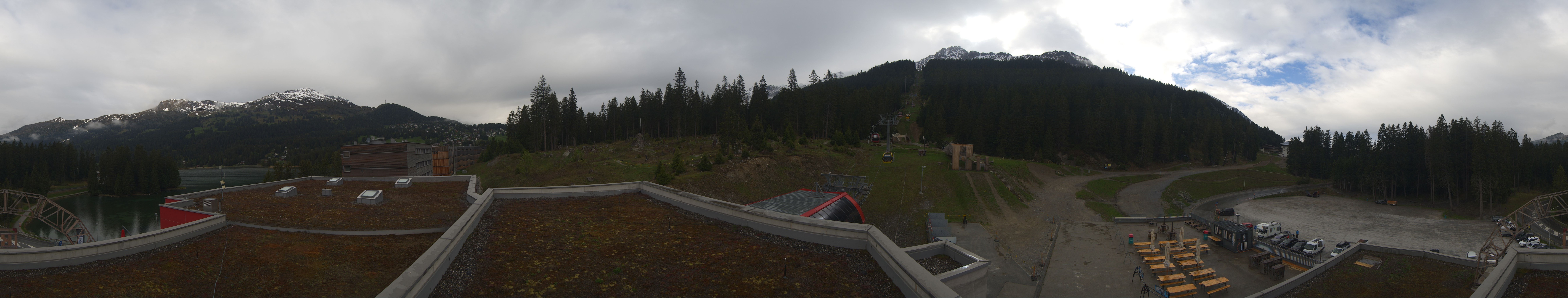 Archiv Foto Webcam Talstation Rothorn Gondelbahn Lenzerheide
