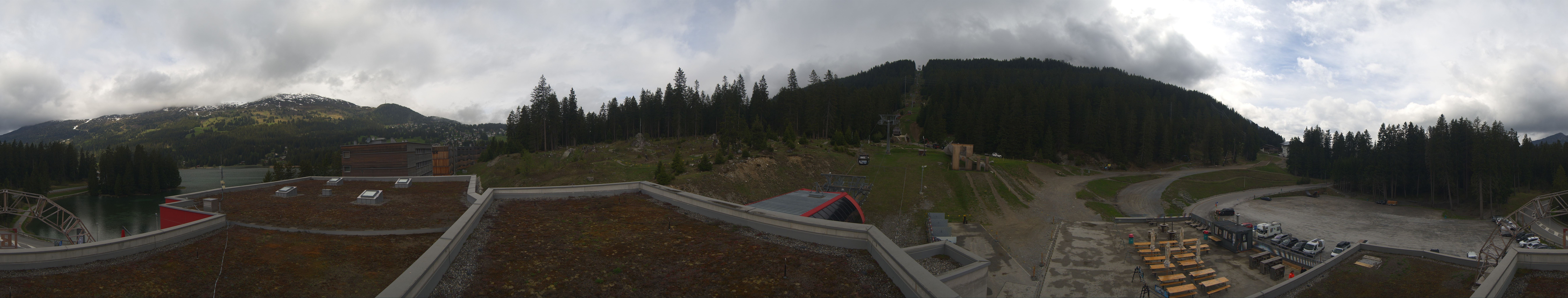 Archiv Foto Webcam Talstation Rothorn Gondelbahn Lenzerheide