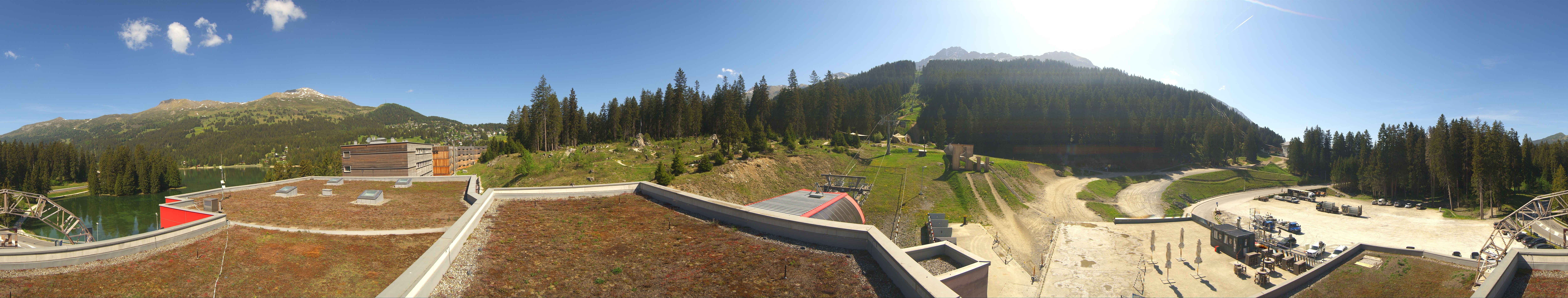 Archived image Webcam Base Station Rothorn Gondola Lenzerheide