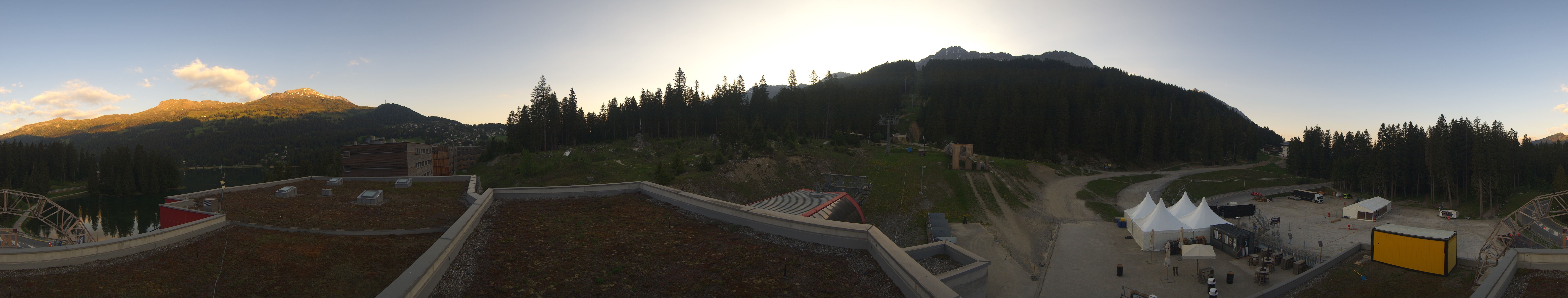 Archiv Foto Webcam Talstation Rothorn Gondelbahn Lenzerheide