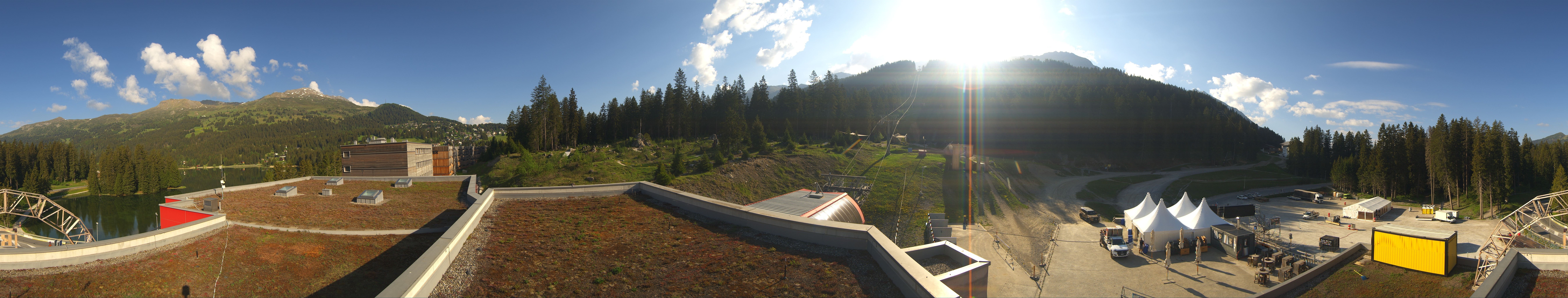 Archiv Foto Webcam Talstation Rothorn Gondelbahn Lenzerheide
