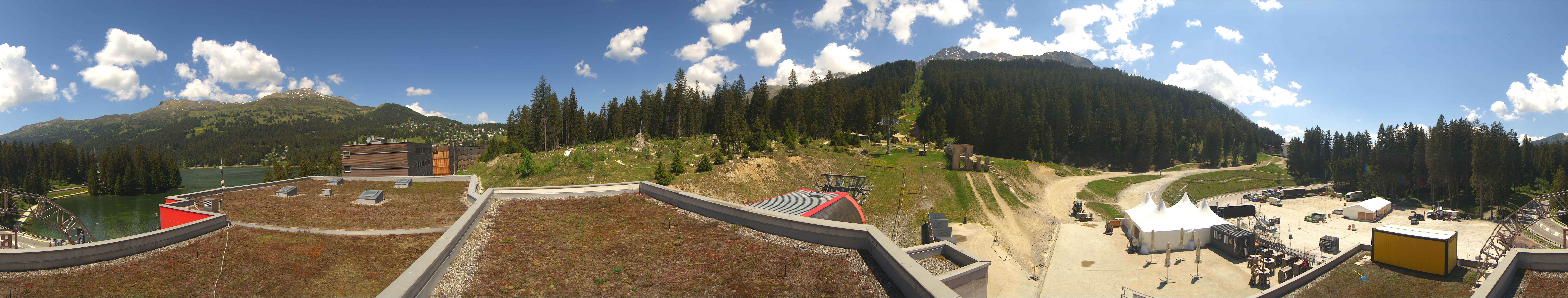 Archiv Foto Webcam Talstation Rothorn Gondelbahn Lenzerheide