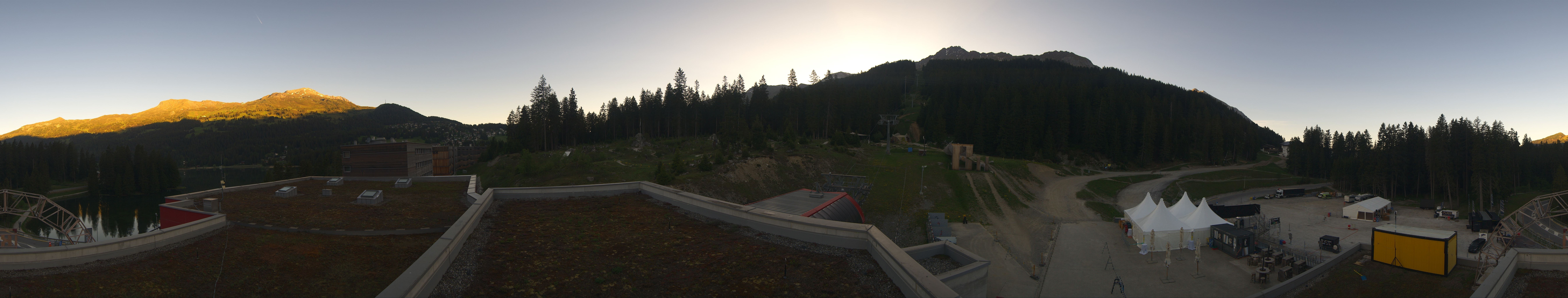 Archiv Foto Webcam Talstation Rothorn Gondelbahn Lenzerheide