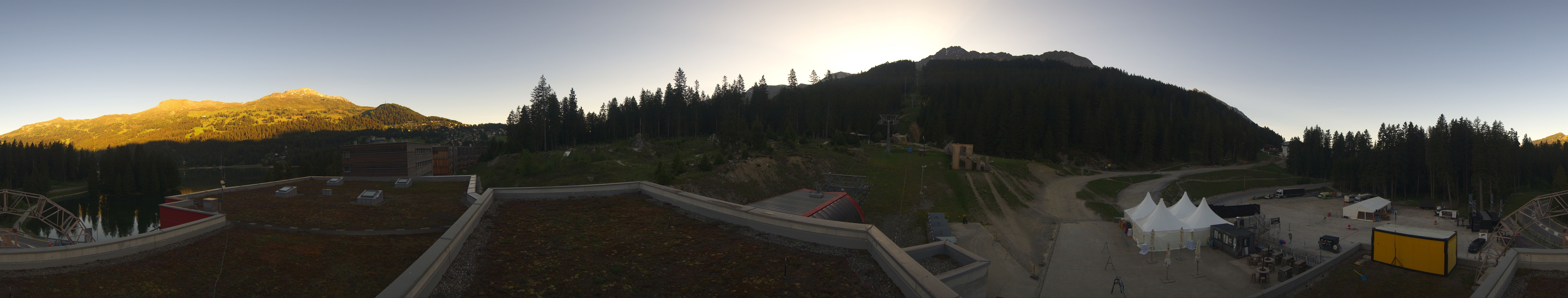 Archiv Foto Webcam Talstation Rothorn Gondelbahn Lenzerheide