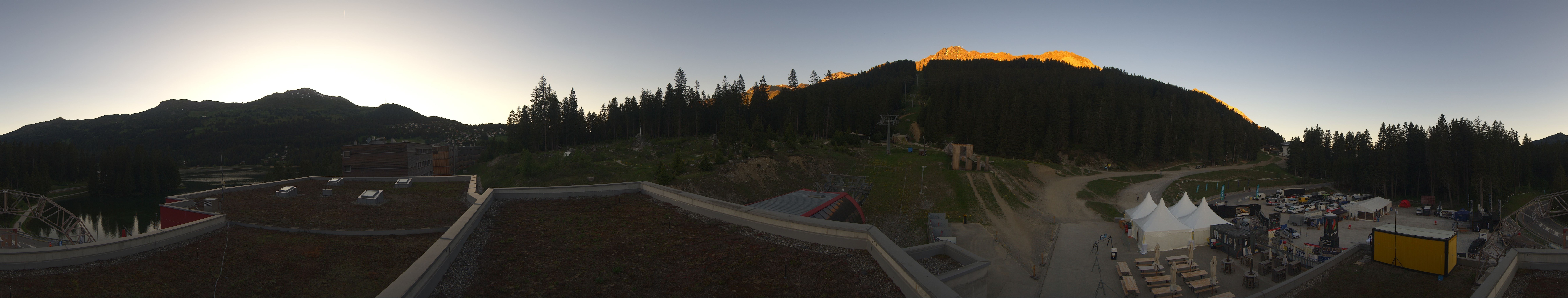 Archiv Foto Webcam Talstation Rothorn Gondelbahn Lenzerheide