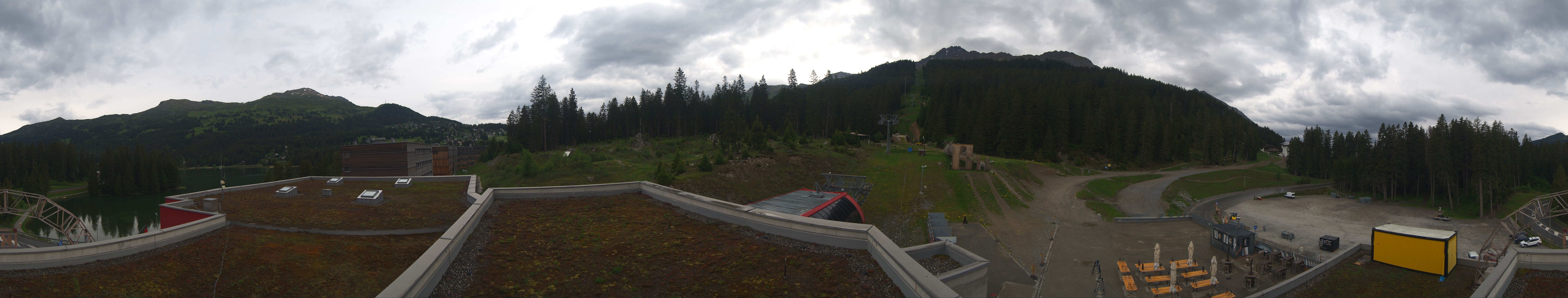 Archived image Webcam Base Station Rothorn Gondola Lenzerheide