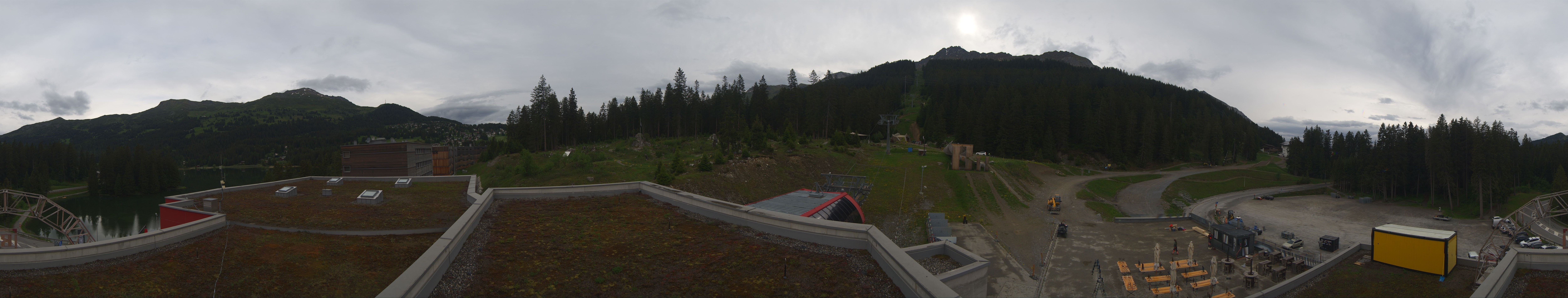 Archived image Webcam Base Station Rothorn Gondola Lenzerheide