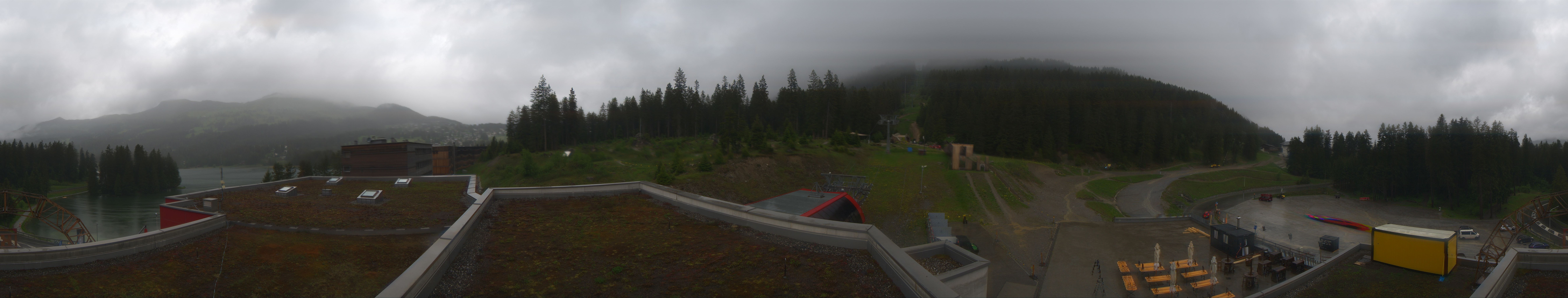 Archiv Foto Webcam Talstation Rothorn Gondelbahn Lenzerheide