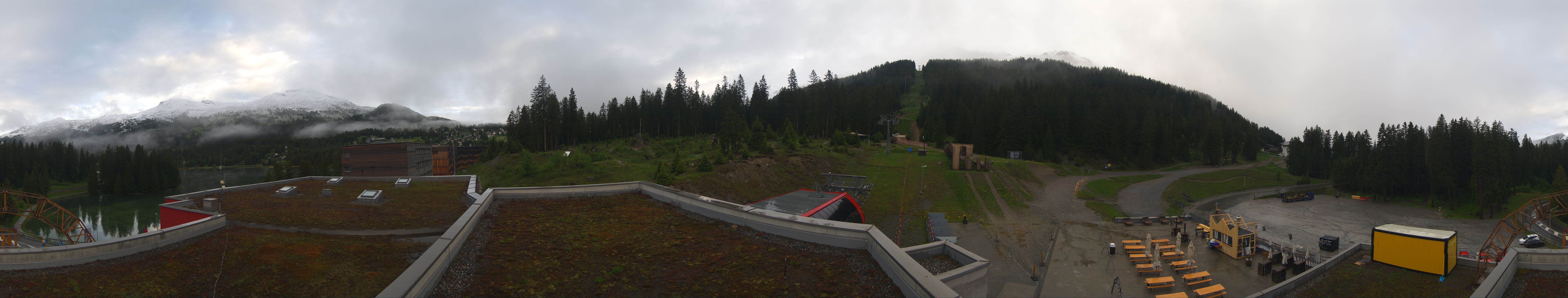 Archiv Foto Webcam Talstation Rothorn Gondelbahn Lenzerheide