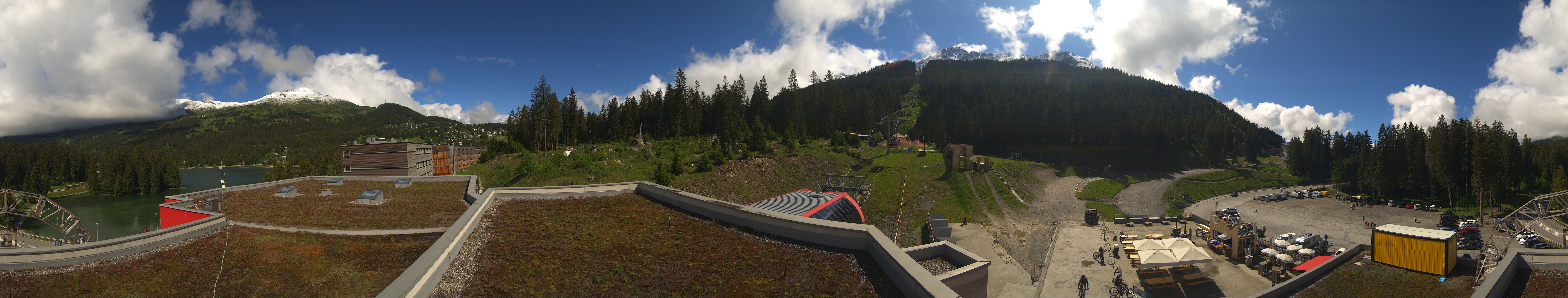 Archiv Foto Webcam Talstation Rothorn Gondelbahn Lenzerheide