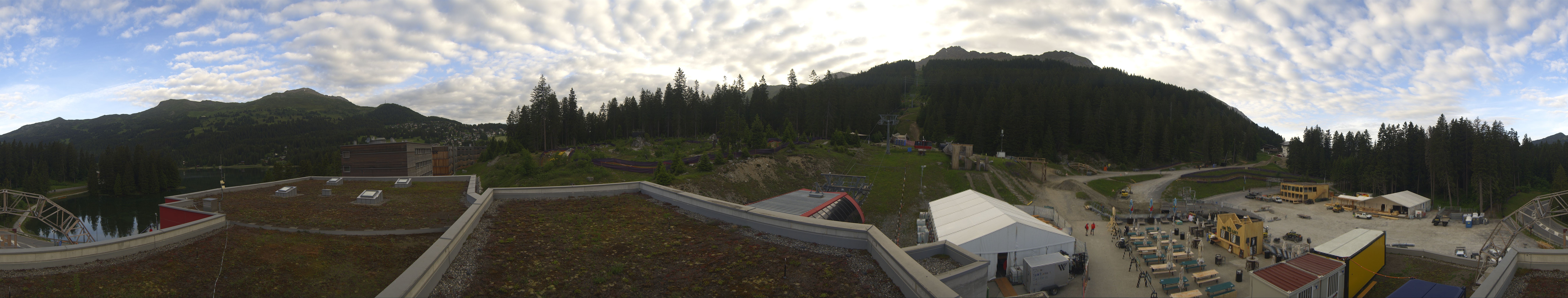 Archiv Foto Webcam Talstation Rothorn Gondelbahn Lenzerheide