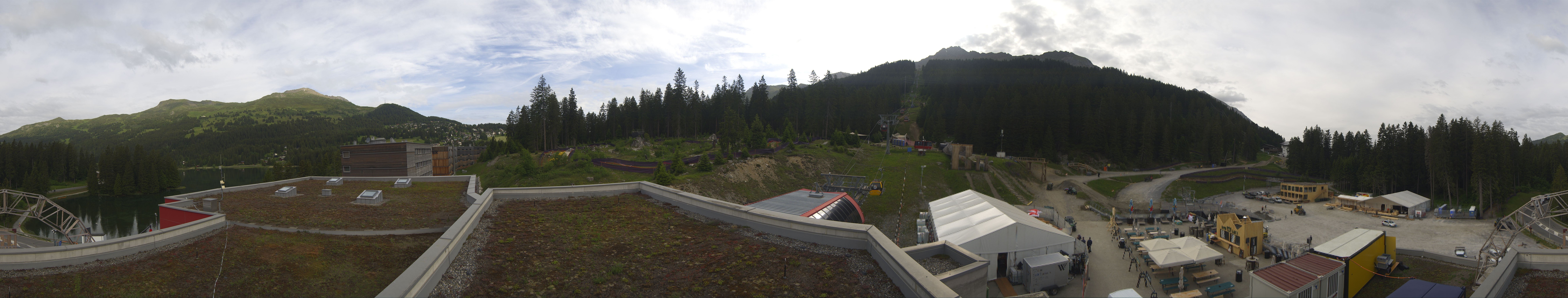 Archiv Foto Webcam Talstation Rothorn Gondelbahn Lenzerheide