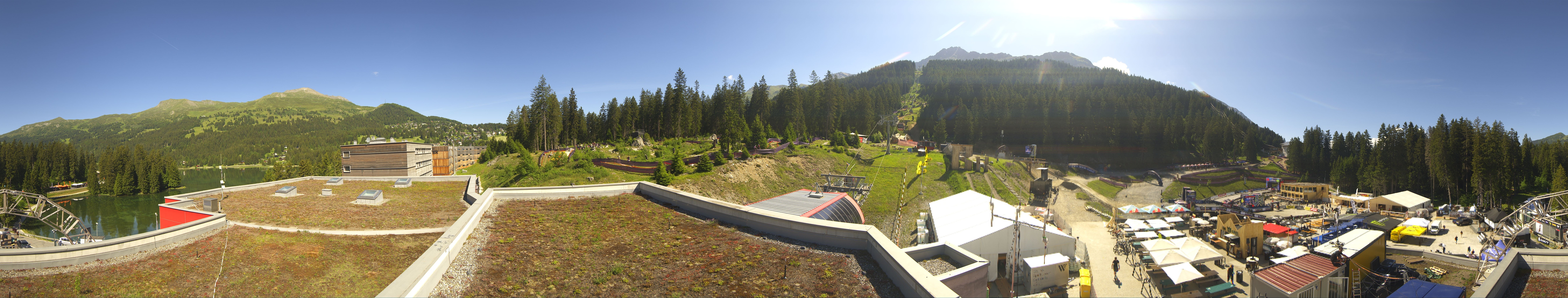 Archiv Foto Webcam Talstation Rothorn Gondelbahn Lenzerheide