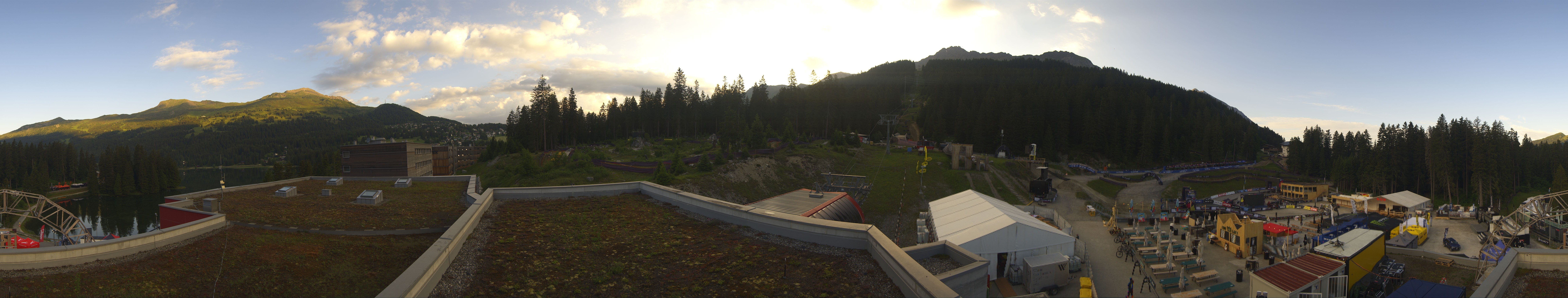Archiv Foto Webcam Talstation Rothorn Gondelbahn Lenzerheide