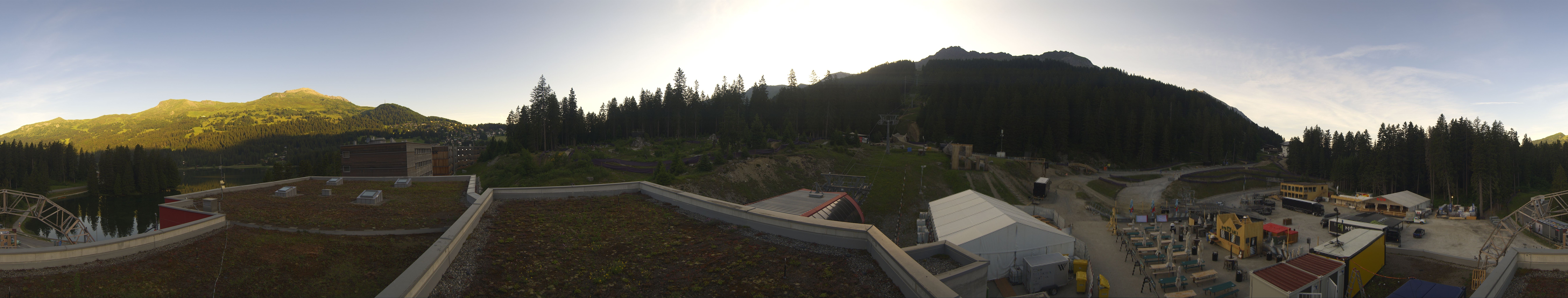 Archiv Foto Webcam Talstation Rothorn Gondelbahn Lenzerheide