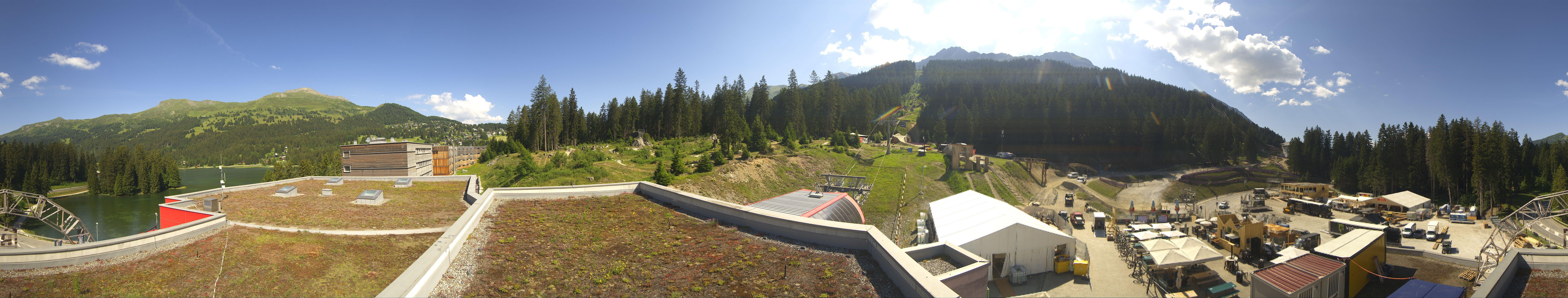 Archiv Foto Webcam Talstation Rothorn Gondelbahn Lenzerheide