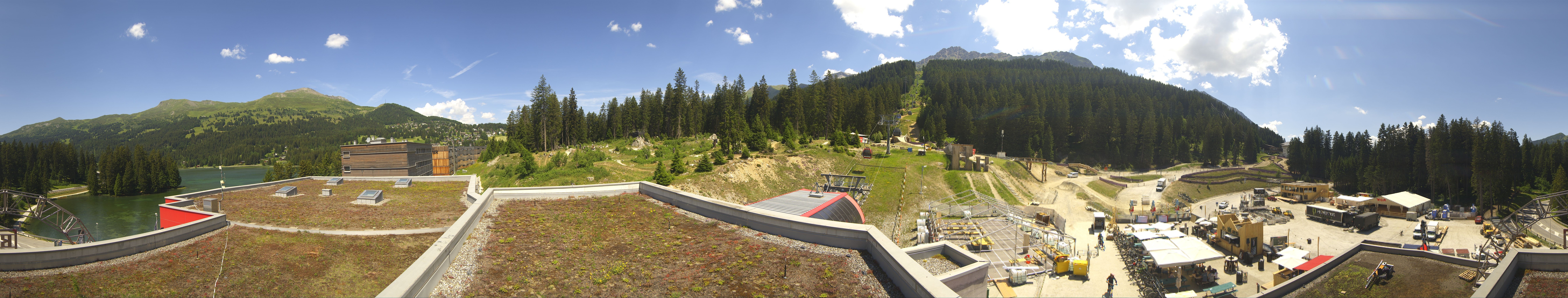 Archiv Foto Webcam Talstation Rothorn Gondelbahn Lenzerheide