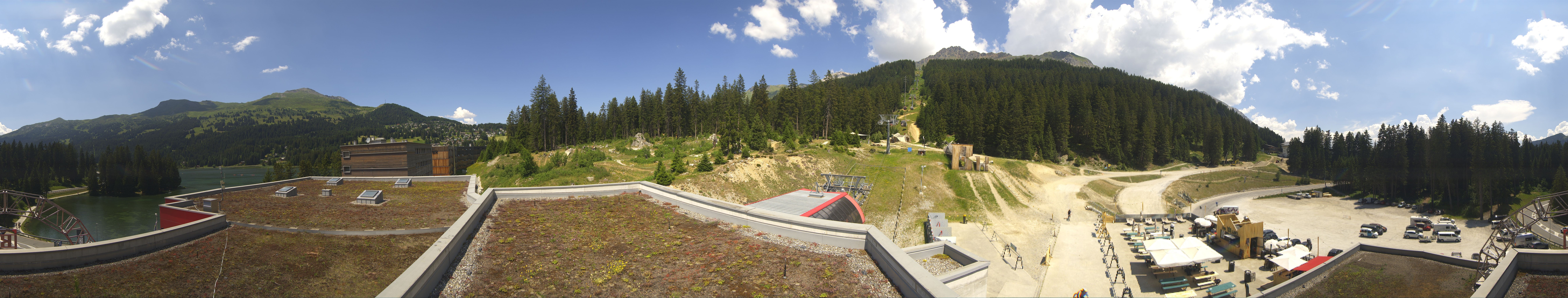 Archiv Foto Webcam Talstation Rothorn Gondelbahn Lenzerheide