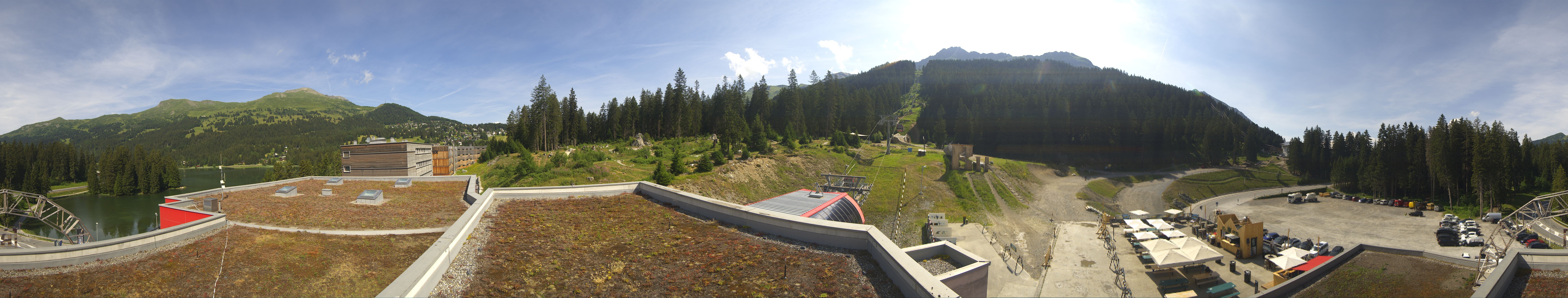 Archived image Webcam Base Station Rothorn Gondola Lenzerheide