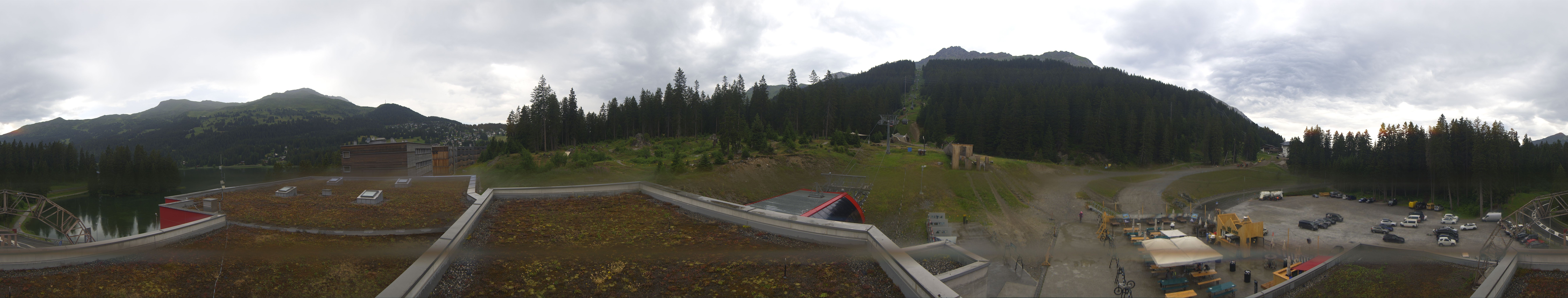 Archived image Webcam Base Station Rothorn Gondola Lenzerheide