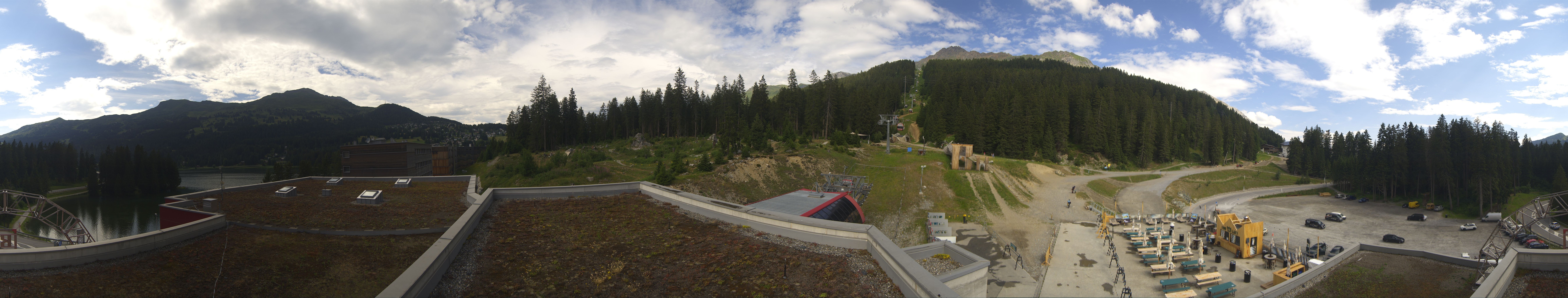 Archived image Webcam Base Station Rothorn Gondola Lenzerheide