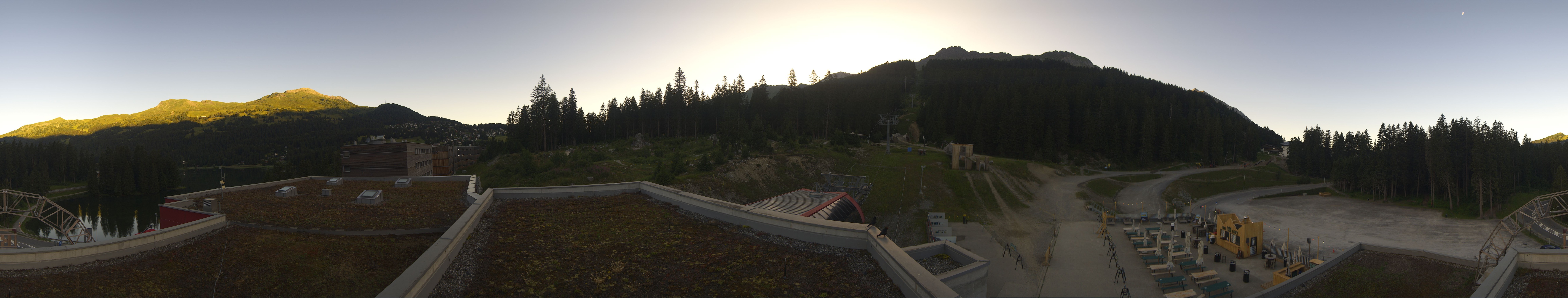 Archiv Foto Webcam Talstation Rothorn Gondelbahn Lenzerheide