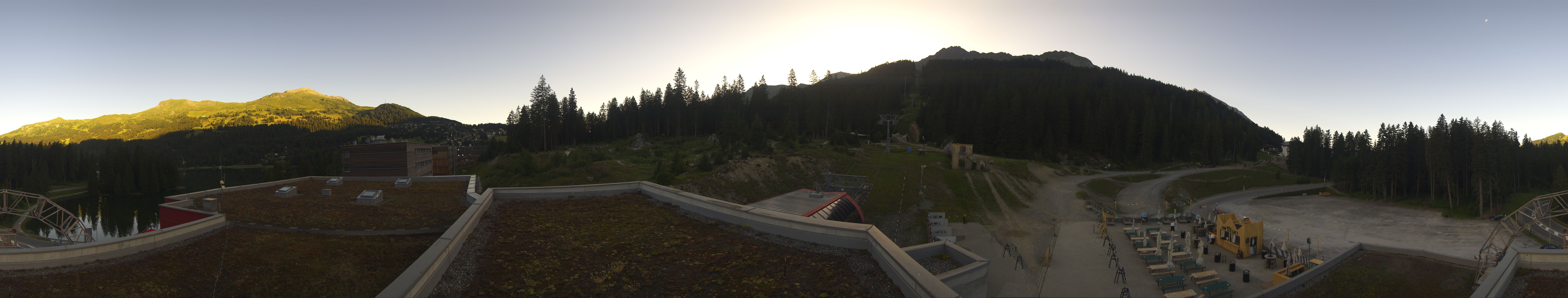 Archiv Foto Webcam Talstation Rothorn Gondelbahn Lenzerheide