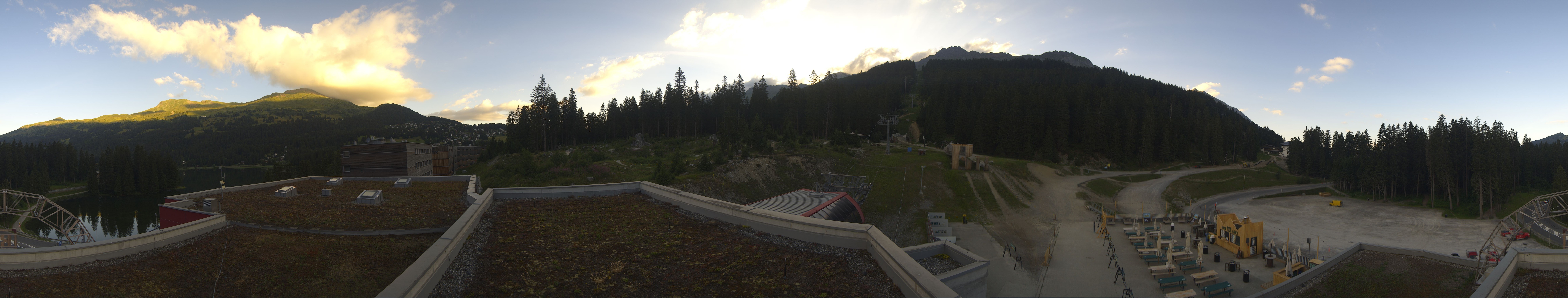 Archiv Foto Webcam Talstation Rothorn Gondelbahn Lenzerheide