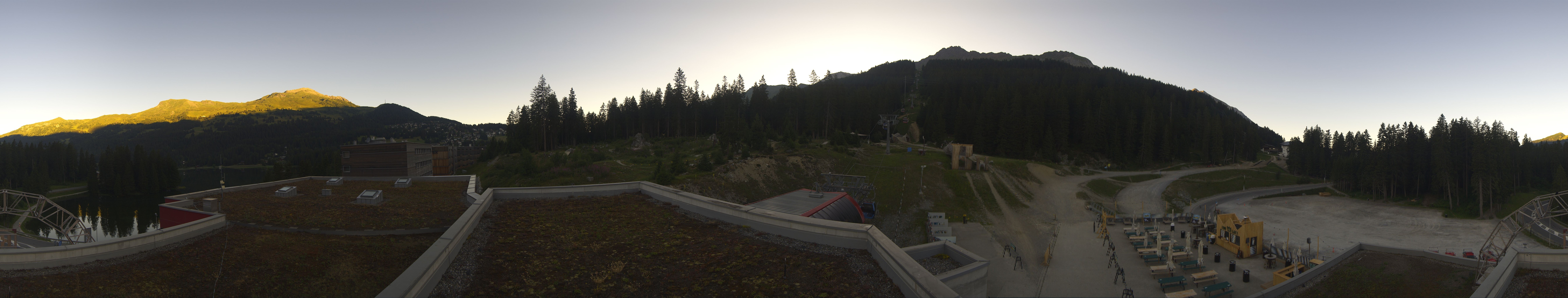 Archiv Foto Webcam Talstation Rothorn Gondelbahn Lenzerheide