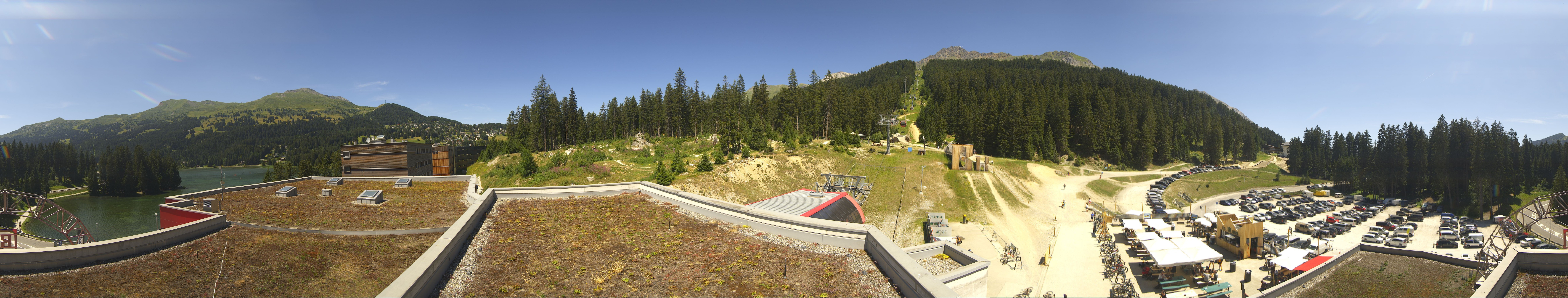 Archived image Webcam Base Station Rothorn Gondola Lenzerheide