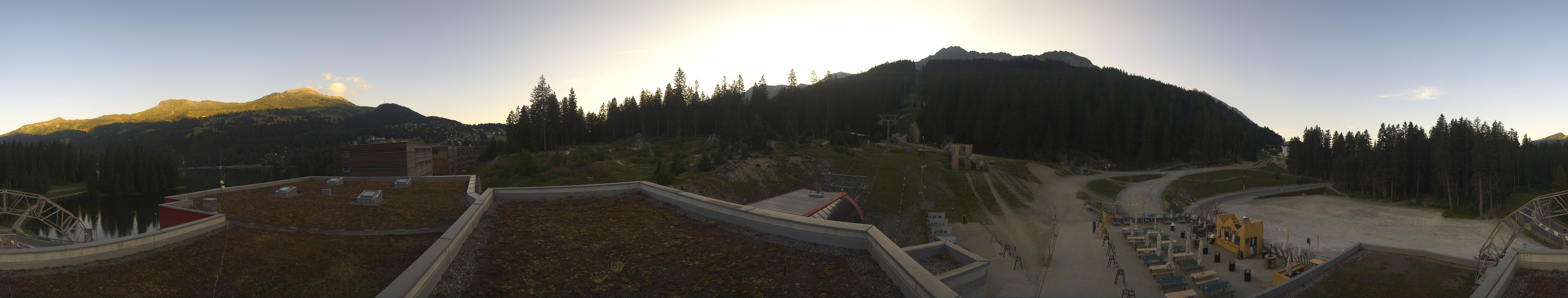 Archiv Foto Webcam Talstation Rothorn Gondelbahn Lenzerheide
