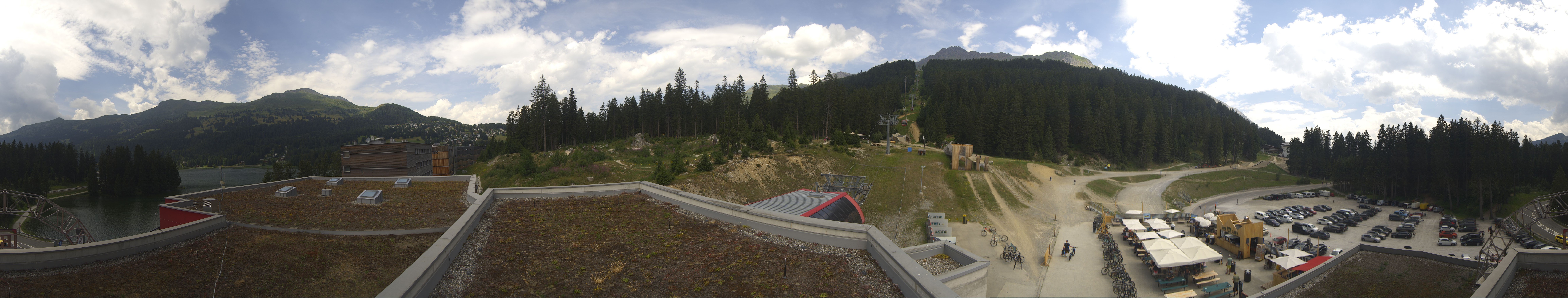 Archived image Webcam Base Station Rothorn Gondola Lenzerheide
