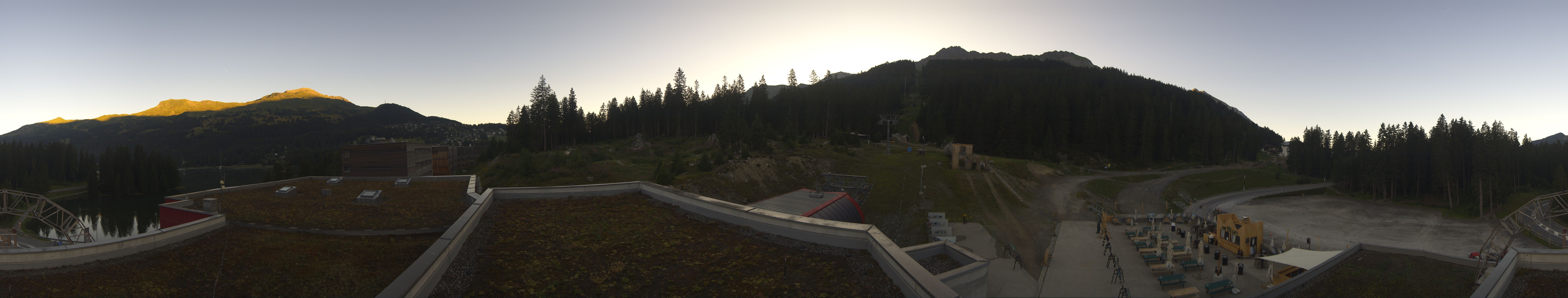 Archiv Foto Webcam Talstation Rothorn Gondelbahn Lenzerheide