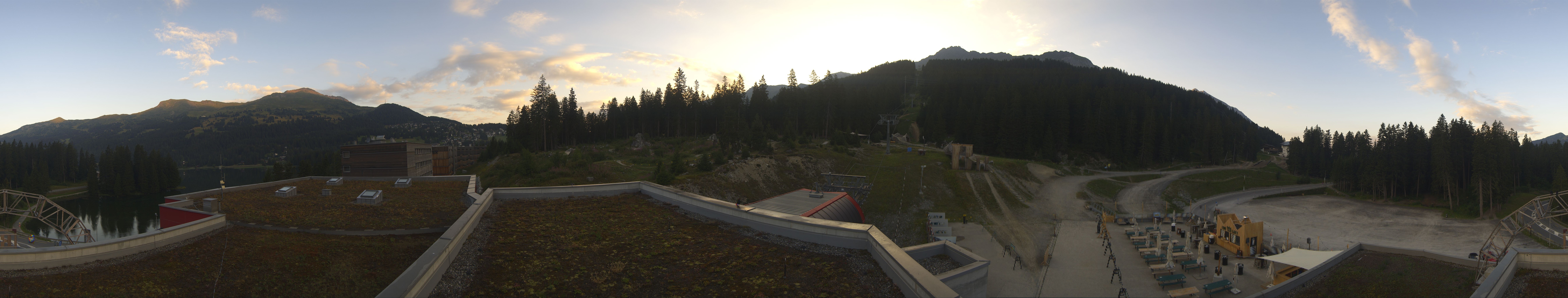 Archiv Foto Webcam Talstation Rothorn Gondelbahn Lenzerheide