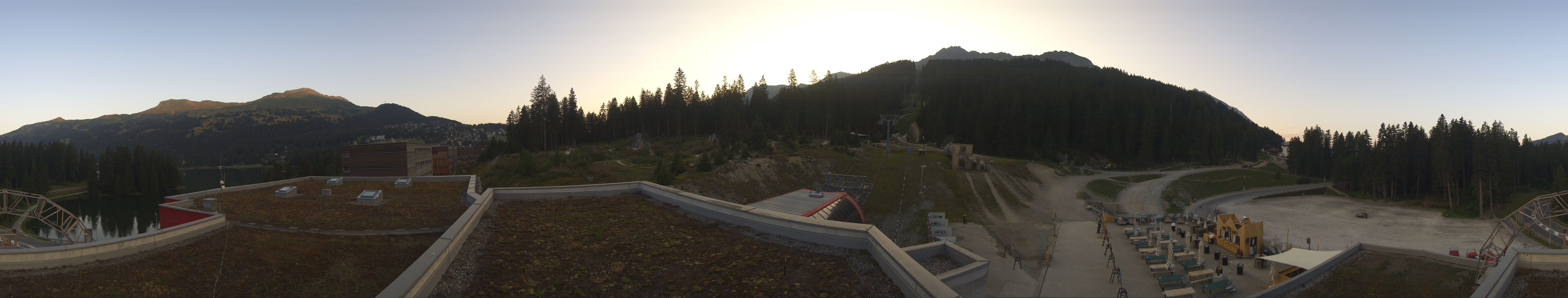 Archiv Foto Webcam Talstation Rothorn Gondelbahn Lenzerheide
