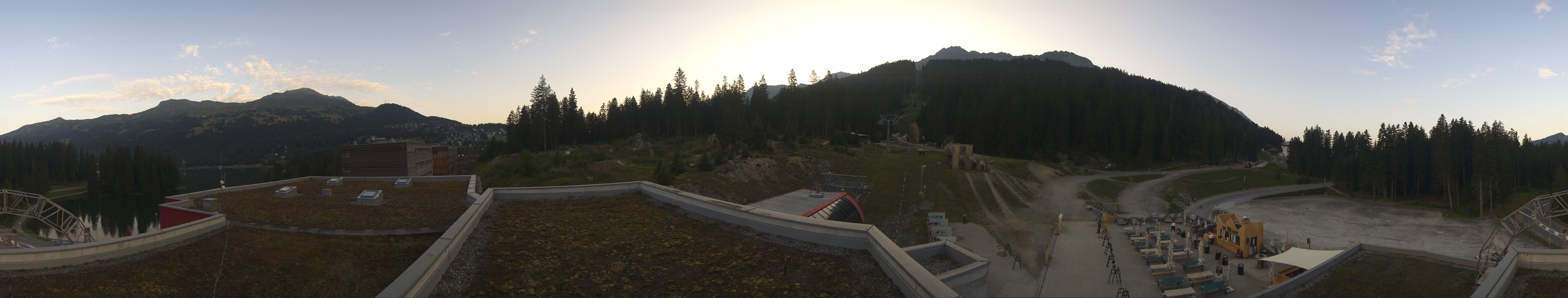 Archiv Foto Webcam Talstation Rothorn Gondelbahn Lenzerheide