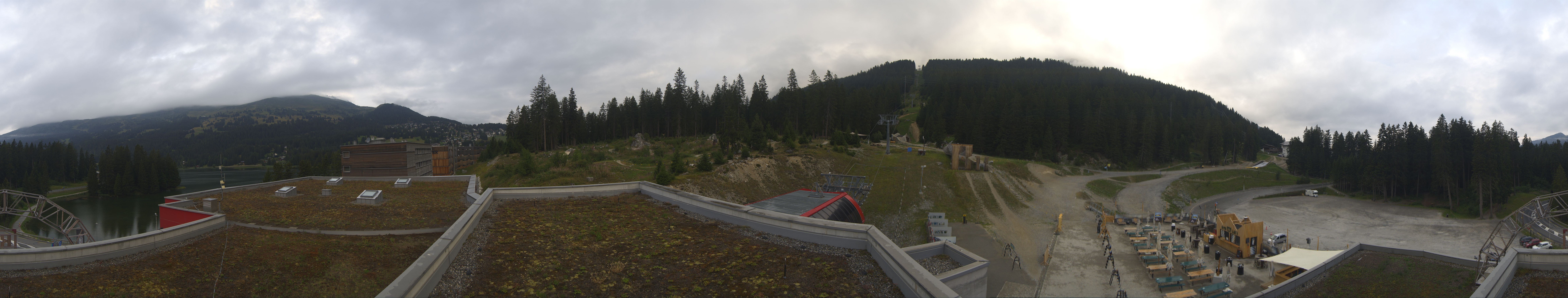 Archiv Foto Webcam Talstation Rothorn Gondelbahn Lenzerheide