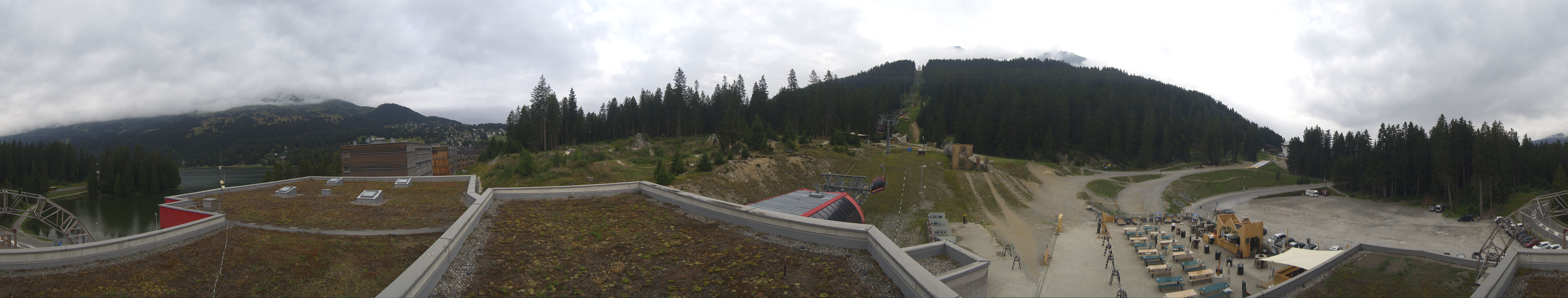 Archiv Foto Webcam Talstation Rothorn Gondelbahn Lenzerheide