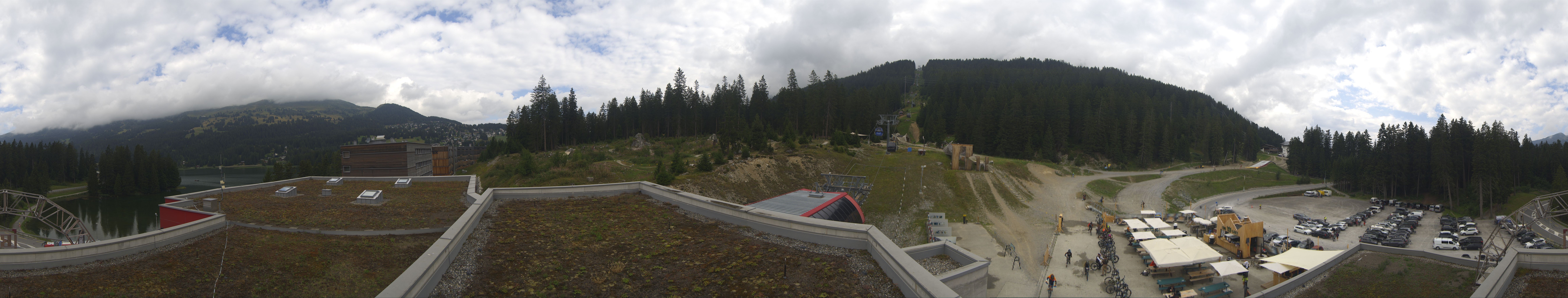 Archiv Foto Webcam Talstation Rothorn Gondelbahn Lenzerheide