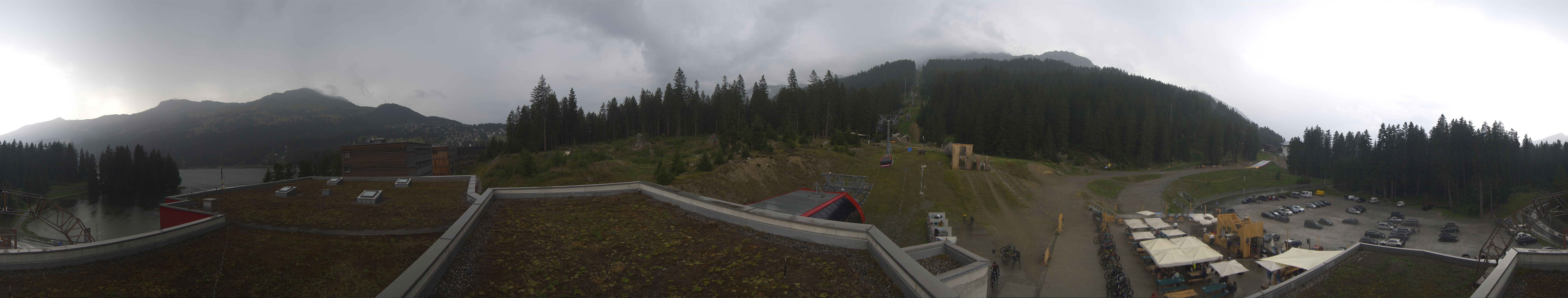 Archiv Foto Webcam Talstation Rothorn Gondelbahn Lenzerheide