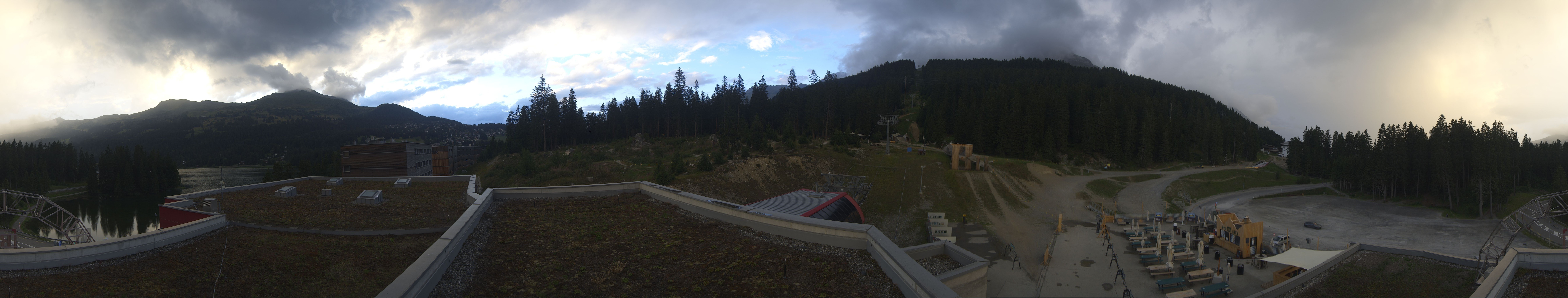 Archiv Foto Webcam Talstation Rothorn Gondelbahn Lenzerheide