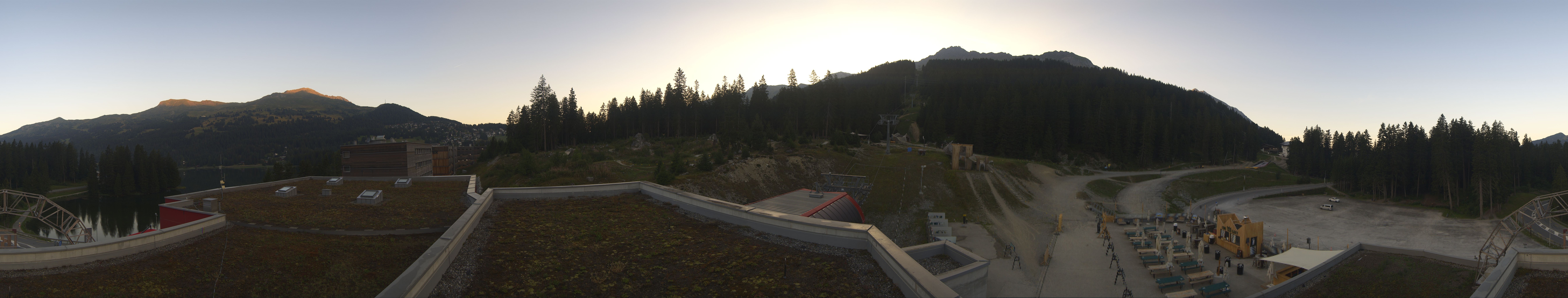 Archiv Foto Webcam Talstation Rothorn Gondelbahn Lenzerheide