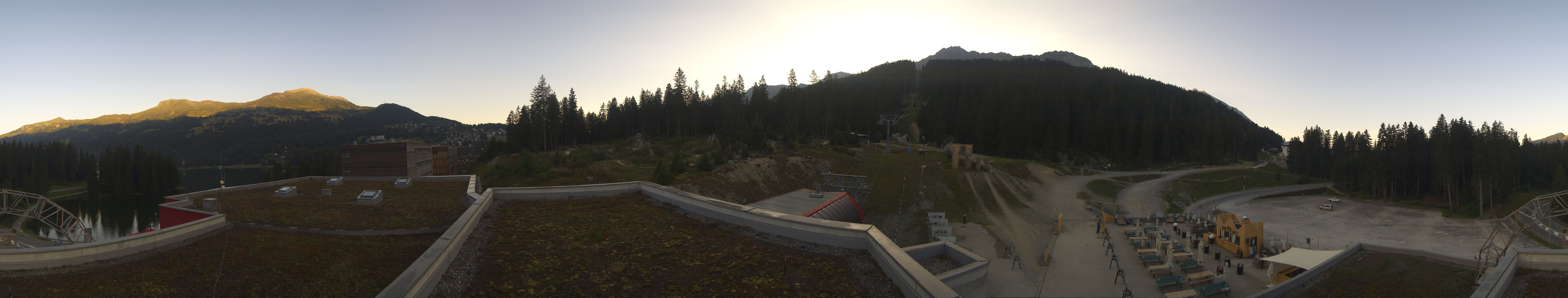 Archiv Foto Webcam Talstation Rothorn Gondelbahn Lenzerheide