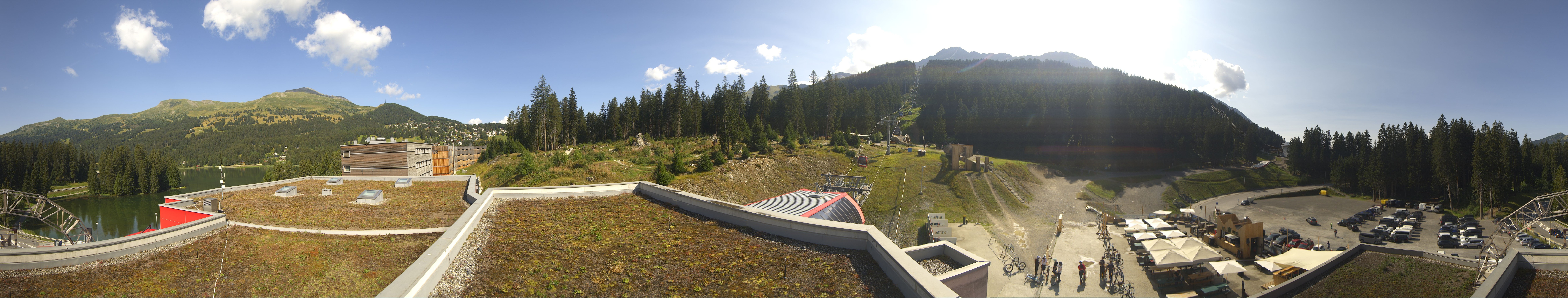 Archived image Webcam Base Station Rothorn Gondola Lenzerheide